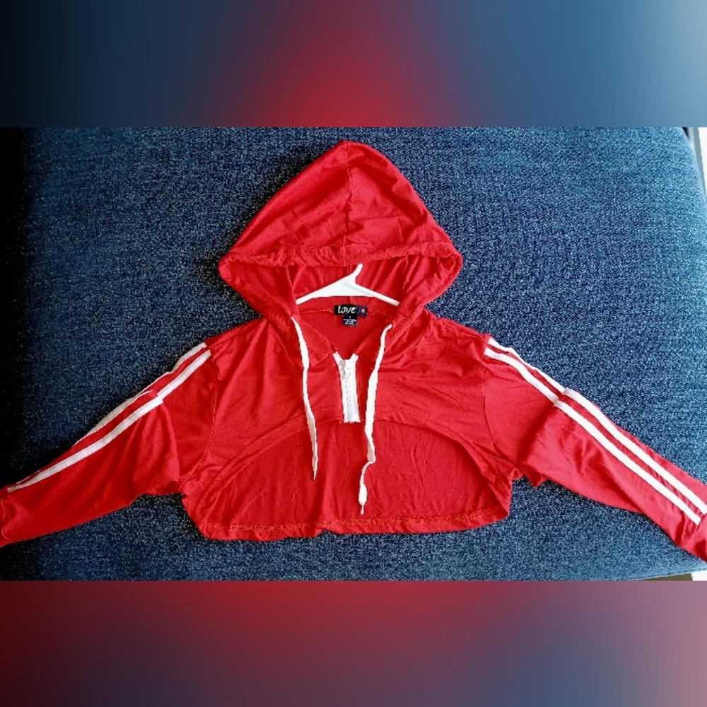 Love Red Garment with White Details
